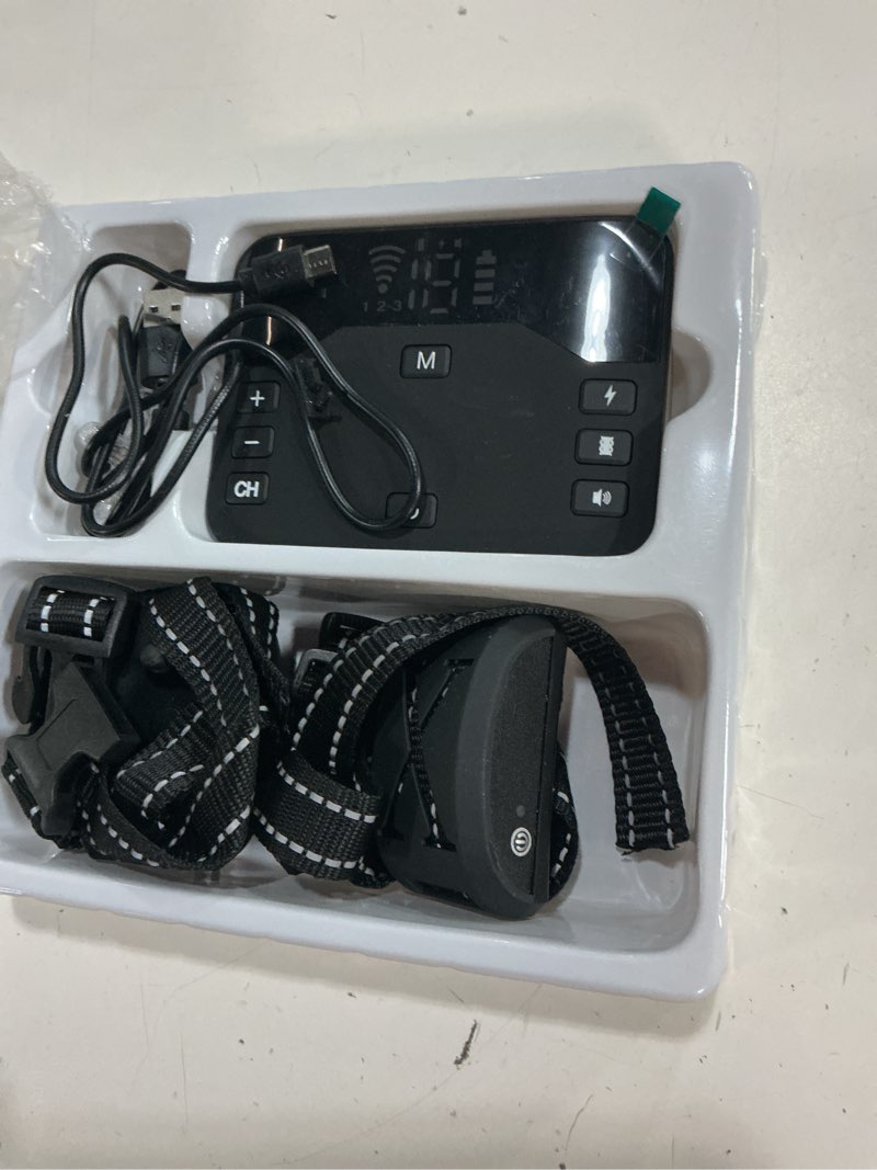 Condition photo showing Good Condition for wireless dog fence system for 2 dogs, 2026 upgraded electric fence for dogs, portable 2 in 1 waterproof training shock collar with remote control,perimeter dog collar up to 985ft adjustable fence for 2 dogs