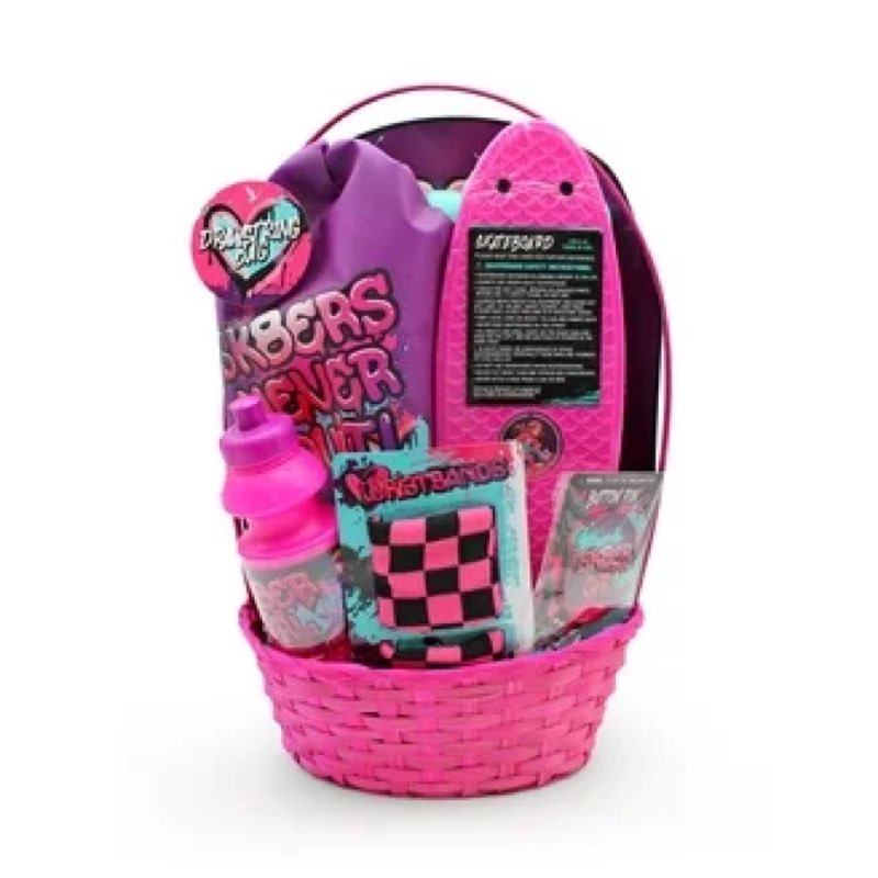 GBDS Little Pinkie Bunnies Easter Fun Pail - Easter Basket for child