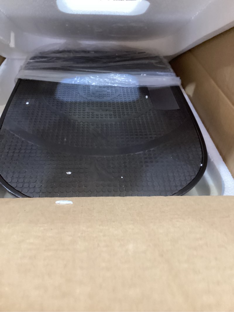 Condition photo showing Good Condition for merach vibration plate exercise machine, curved vibration plate for lymphatic drainage weight loss, vibrating plate with real-time calorie tracking on led display, workout equipment for home women men black