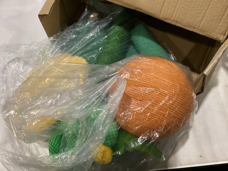 BUMUBI Sisal Scratching Post for Cat Kitten Small Cat Scratcher with Sugar Ball?Interactive Toy,Hang