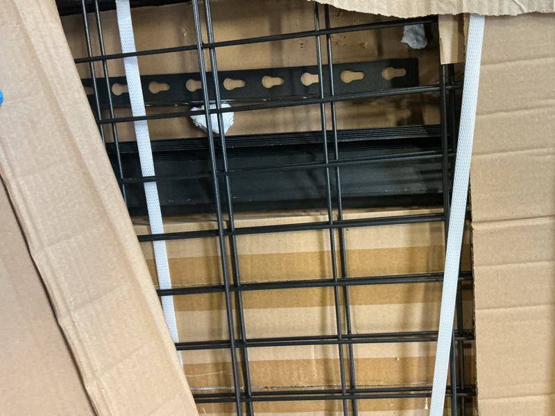 Condition photo showing Good Condition for VEVOR Storage Shelves, 3000 lbs, 5 Tier Heavy Duty Garage Shelving, 20" D x 48" W x 72" H Adjustable Metal Shelves for Industrial Shelving Unit Utility Shelf, for Kitchen, Warehouse, Basement, Black