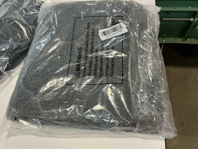 Condition photo showing Good Condition for wepet cat litter box mat, kitty premium pvc pad, durable trapping rug, phthalate free, urine-resistant, scatter control, xxl 47 x 36 inch, grey #03 grey medallion/47 x 36 inch
