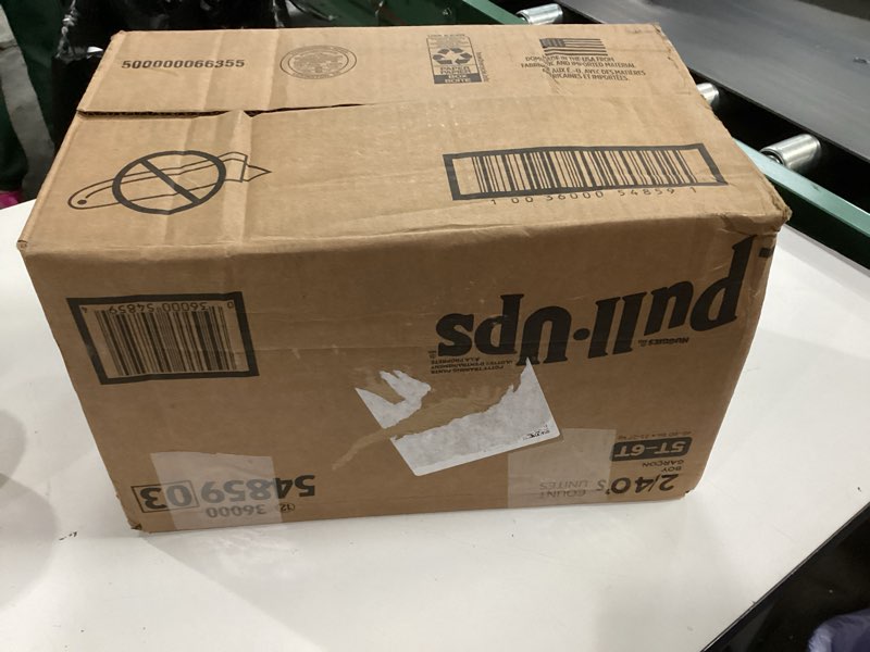 Condition photo showing New/Like New for Pull-Ups Boys' Potty Training Pants, Size 5T-6T Training Underwear (46-60 lbs), 80 Count (2 Packs of 40)