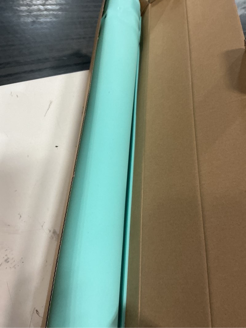 Condition photo showing Good Condition for extra large 32"×24" silicone painting mat with raised edges, nonstick silicone craft mat for resin casting, silicon art matt for kids, creator, silicone mats for crafts, clay, sapid, mint green mint green 32" x 24"