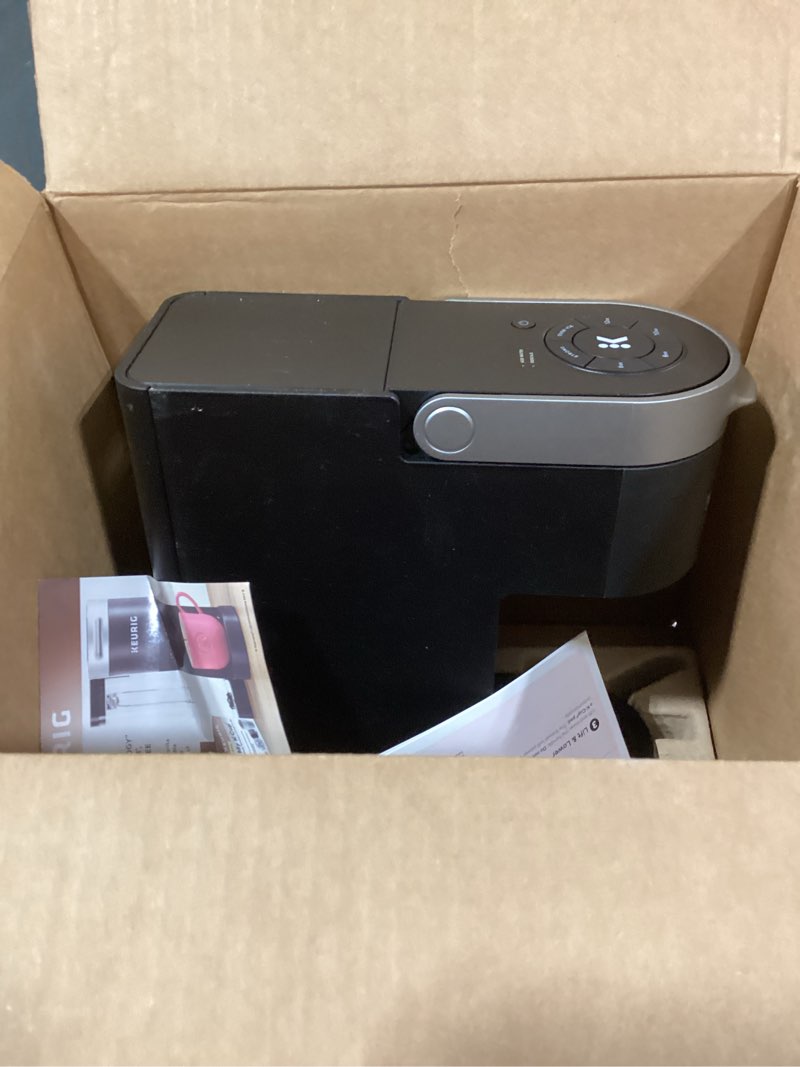 Condition photo showing As Is for Keurig K-Supreme Single Serve K-Cup Pod Coffee Maker, MultiStream Technology, 4 Brew Sizes, 66oz Dual-Position Removable Reservoir, Black Black Coffee Maker