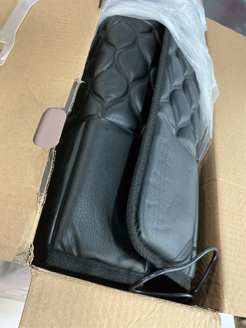Condition photo showing Good Condition for massage mat, detachable neck massager, full body vibration heating, massage pad with 10 vibrating motors and 9 speed settings for home office use, gift for men women parents christmas,black