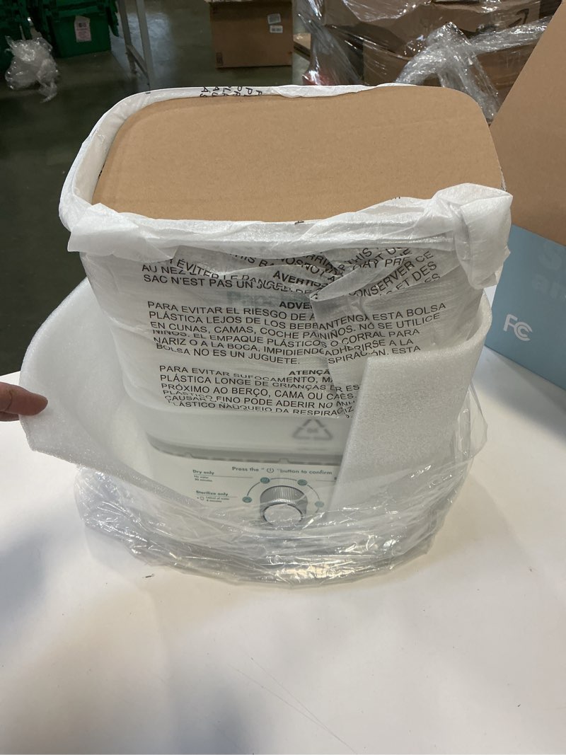Condition photo showing New/Like New for Papablic Baby Bottle Sterilizer and Dryer Pro, Esterilizador De Biberones, Electric Steam Sterilizer for Baby Bottles, Pacifiers, and Pump Parts, Large Capacity 10 Bottles