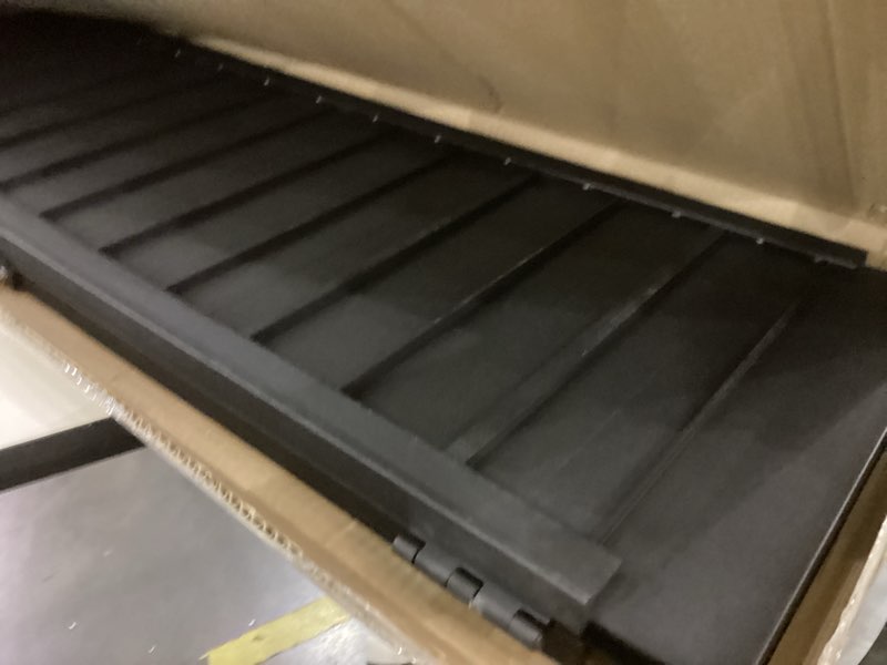 Condition photo showing New/Like New for Black Aluminum Ramp 4FT, With Non-Slip Surface Wheelchair Ramp, Folding Portable Wheelchair Ramps for Home Steps,Scooter Ramp for Car, Stairs, Doorways, Curbs, 800 LBS Weight Capacity, 28.3" W x 48''L Metal 4FT(Using height 4-12'')