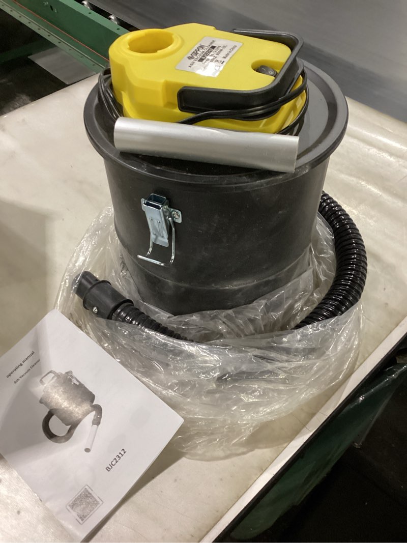 Condition photo showing As Is for Ash Vacuum Cleaner, Pellet Stove Vacuum Cleaner with Blower Function, 800W Powerful Suction 2.6 Gallon All-in-One Ash Vacuum for Fireplaces, Pellet Stoves