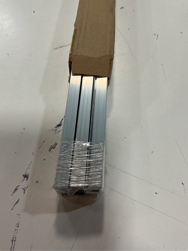 Condition photo showing New/Like New for inshareplus plaster-in led channel, 3.3ft/1m 6pack led aluminium channel with milky diffuser, trimless recessed single-sided aluminum profile led strip diffuser for under cabinet and corners of wall single-edge-6-pack (recessed)