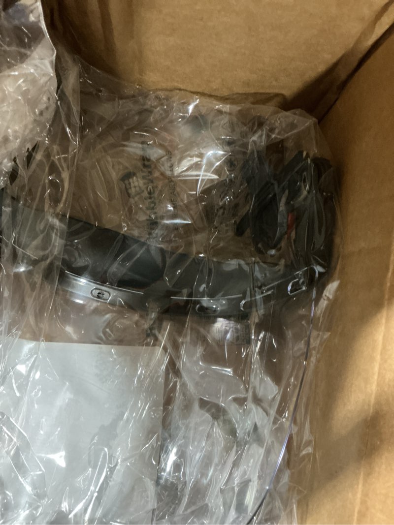 Condition photo showing Good Condition for klein tools 60472 clear face shield for safety helmet and cap-style hard hats, impact rated, anti-fog, low-profile design for grinding
