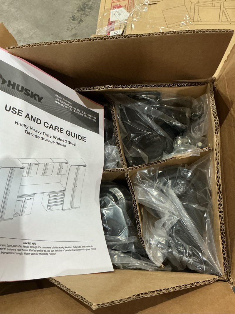 Condition photo showing Good Condition for 4 in. caster kit for heavy duty welded steel garage base cabinets