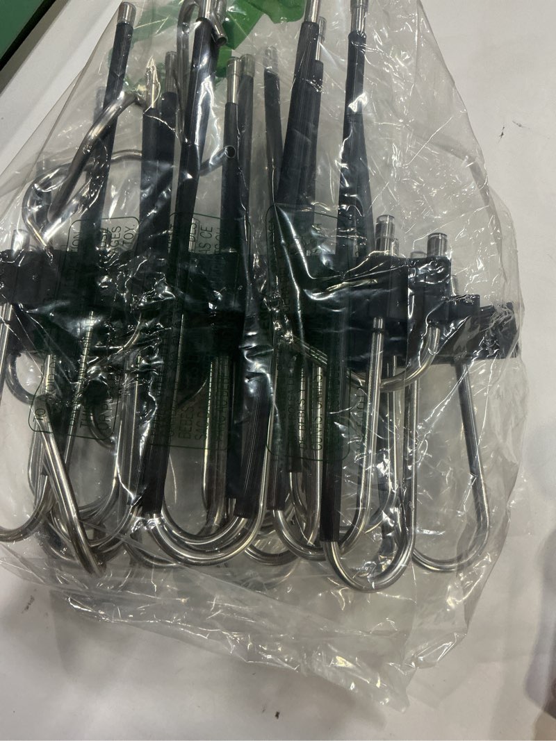 Condition photo showing Good Condition for Upgrade Pant Hangers Space Saving, Non Slip Stainless Steel Multifunctional Pants Rack S-Type Clothe