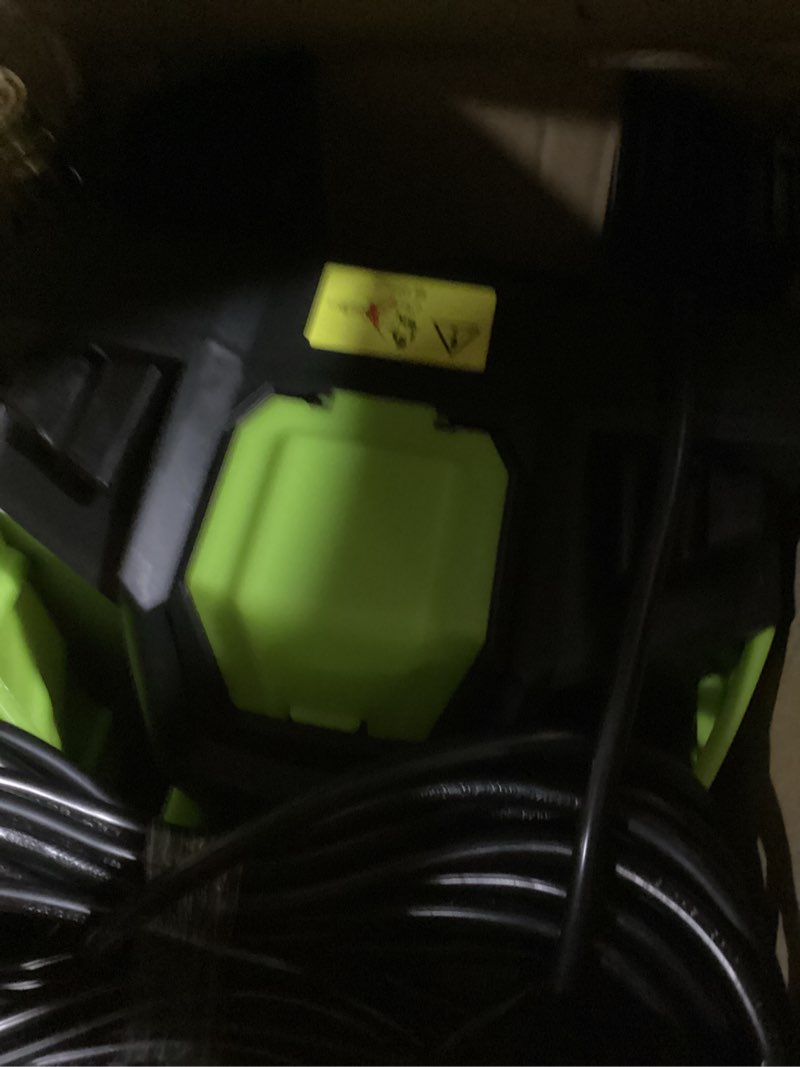 Condition photo showing Good Condition for 5000 max psi p*ressure washer 2026 new, touch screen 8 level, 4 n*ozzles and f*oam c*annon, p*ower cleaner (yellow)