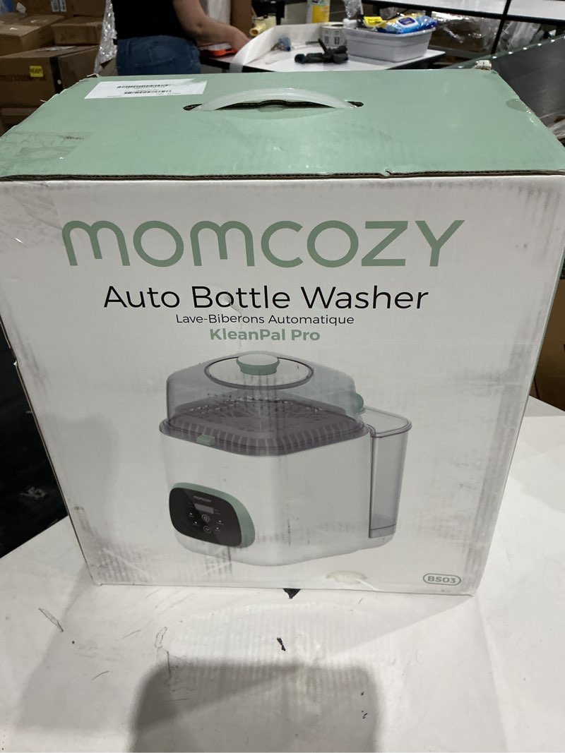 Condition photo showing New/Like New for momcozy kleanpal pro baby bottle washer, sterilizer & dryer - all-in-one cleaning machine for bottles, pump parts & baby essentials - time-saving & effortless care