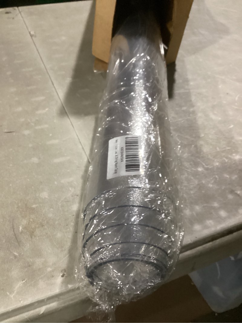 Condition photo showing New/Like New for frosted clear table protector 36 x 60 inch, 2mm thick plastic table cover, waterproof pvc clear table cover protector, desk protector mat, writing desk pad for desktop, coffee & dining room table 36" x 60" (rectangular) frosted 2mm