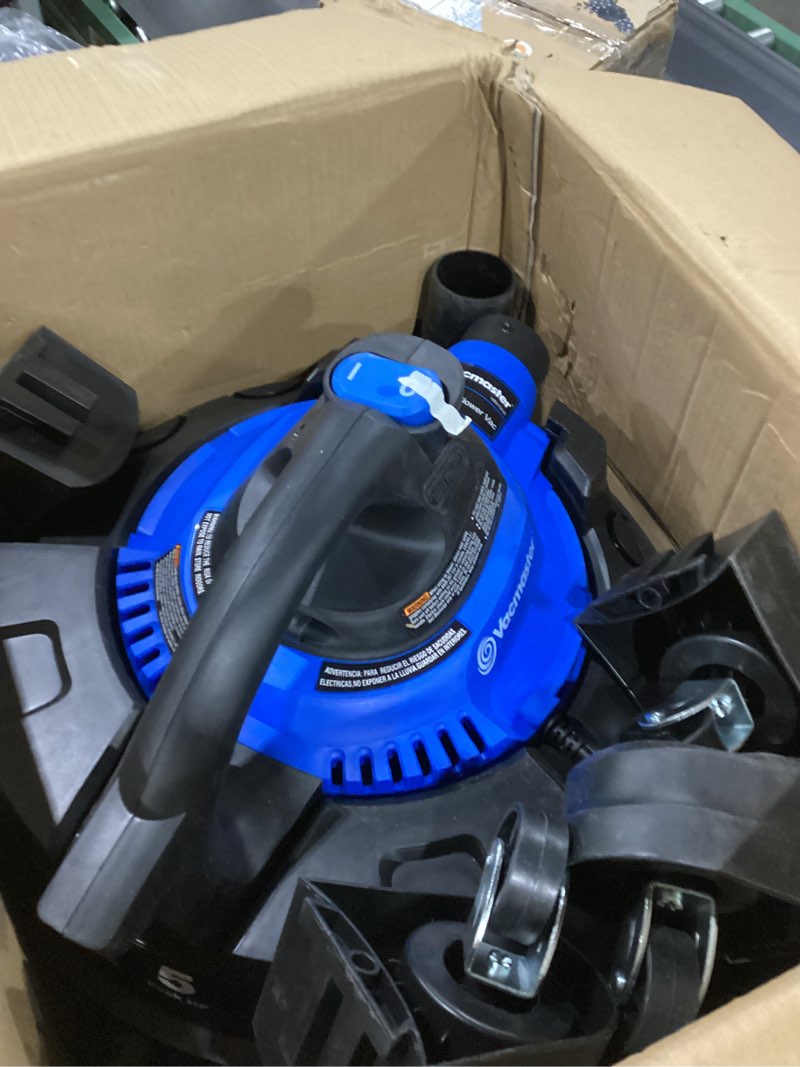 Condition photo showing New/Like New for Vacmaster Blue Line 12-Gallon* 5 Peak HP† Wet/Dry Vacuum with Detachable Blower VBV1210 12 Gallon