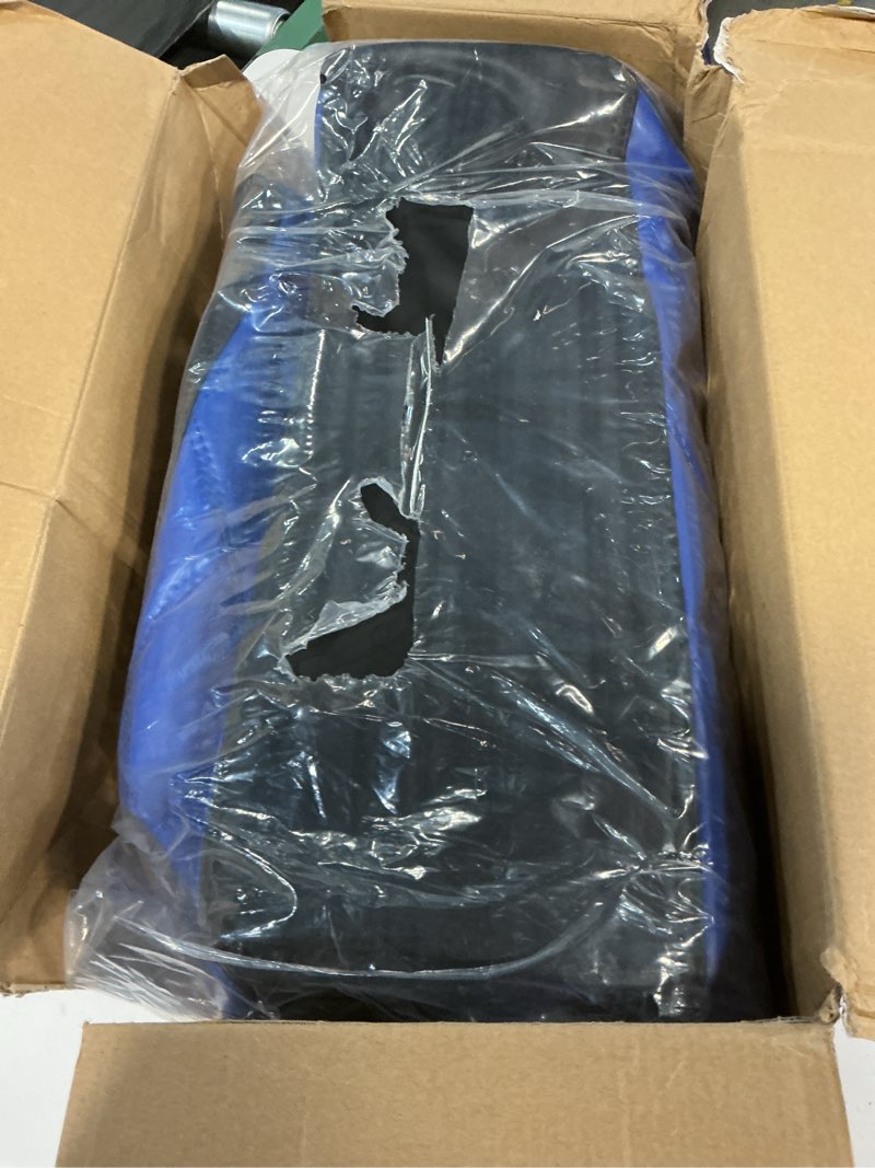Condition photo showing Good Condition for nokins golf cart diamond seat covers kit, fit for club car precedent oem standard front seat cushion, golf cart vinyl seat cover, no nails required blue and black