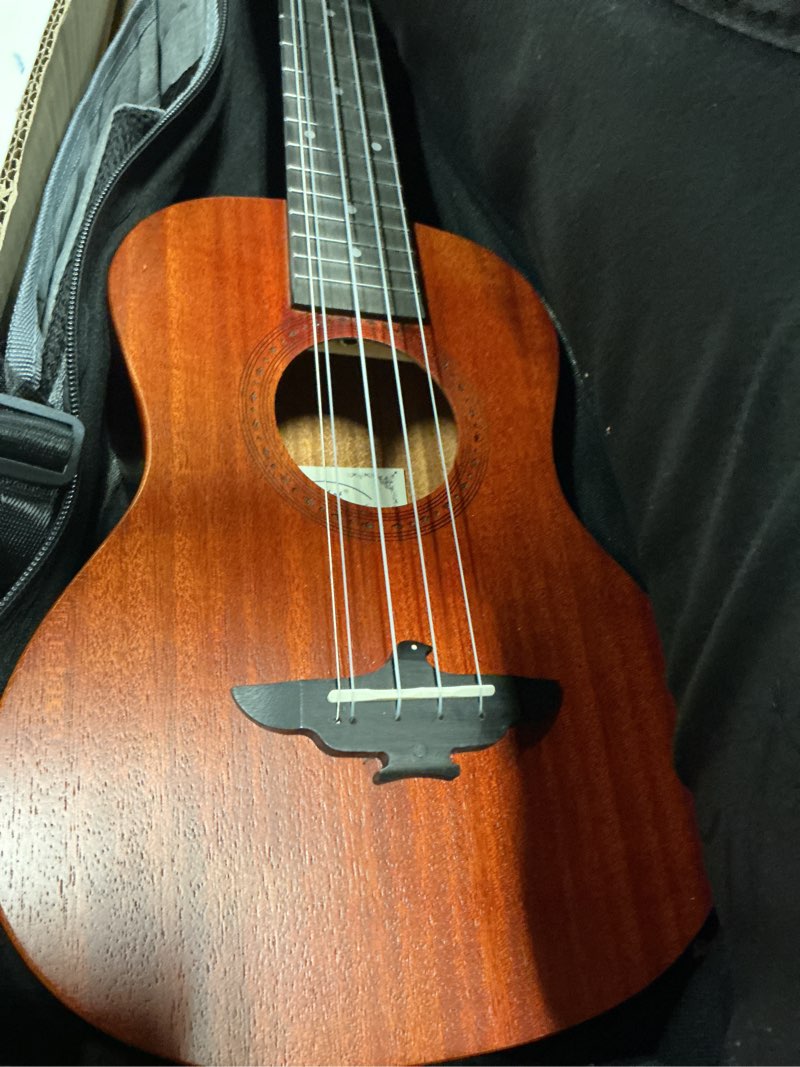 Condition photo showing Good Condition for aklot ukulele solid mahogany for professional beginners acoustic 26 inch-5 strings