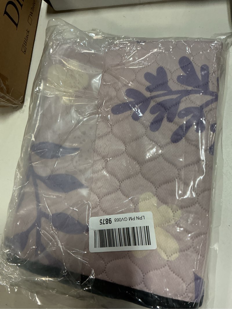 Condition photo showing New/Like New for washable dog pee pads - absorbent reusable puppy training pads, waterproof leak - proof & non - slip for crate whelping potty training 24x36 (pack of 2) purple multicolor 24x36in(pack of 2)
