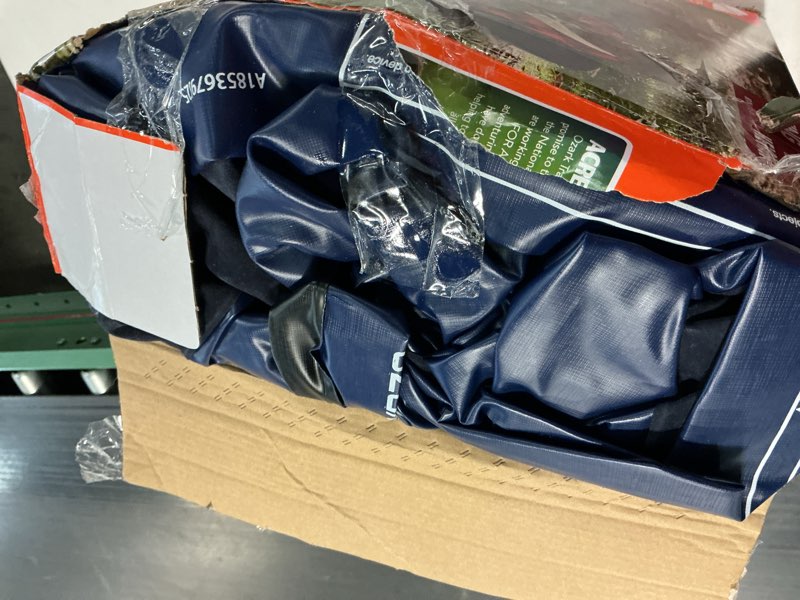 Condition photo showing As Is for ozark trail 10 in air mattress king with antimicrobial coating