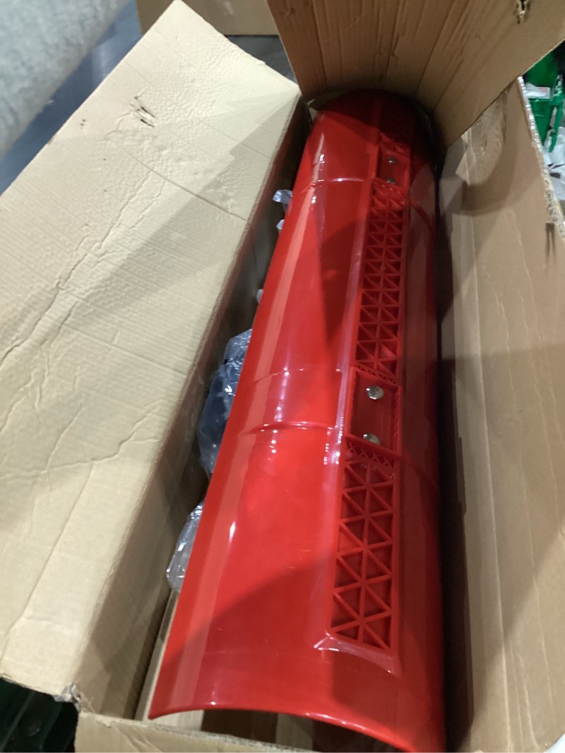 Condition photo showing Good Condition for 38 Inch Snow Shovel for Driveway, Brewin SnowPro Bi-Direction Heavy Duty Snow Pusher with Wheels and Angled Blade for Efficient Snow Removal, Back Saver Snow Plow for Doorway Sidewalk