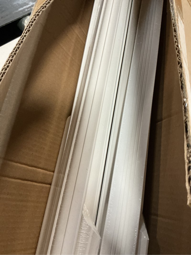 Condition photo showing As Is for Art3d Premade Bilinear Frame Accent Molding Set, Pre-Cut Decorative Wainscoting Panel for Home Décor, Ready-to-Assemble Glue-On Wall Trim for Living Room Bedroom Corridor, 3 Whole Bilinear Frame