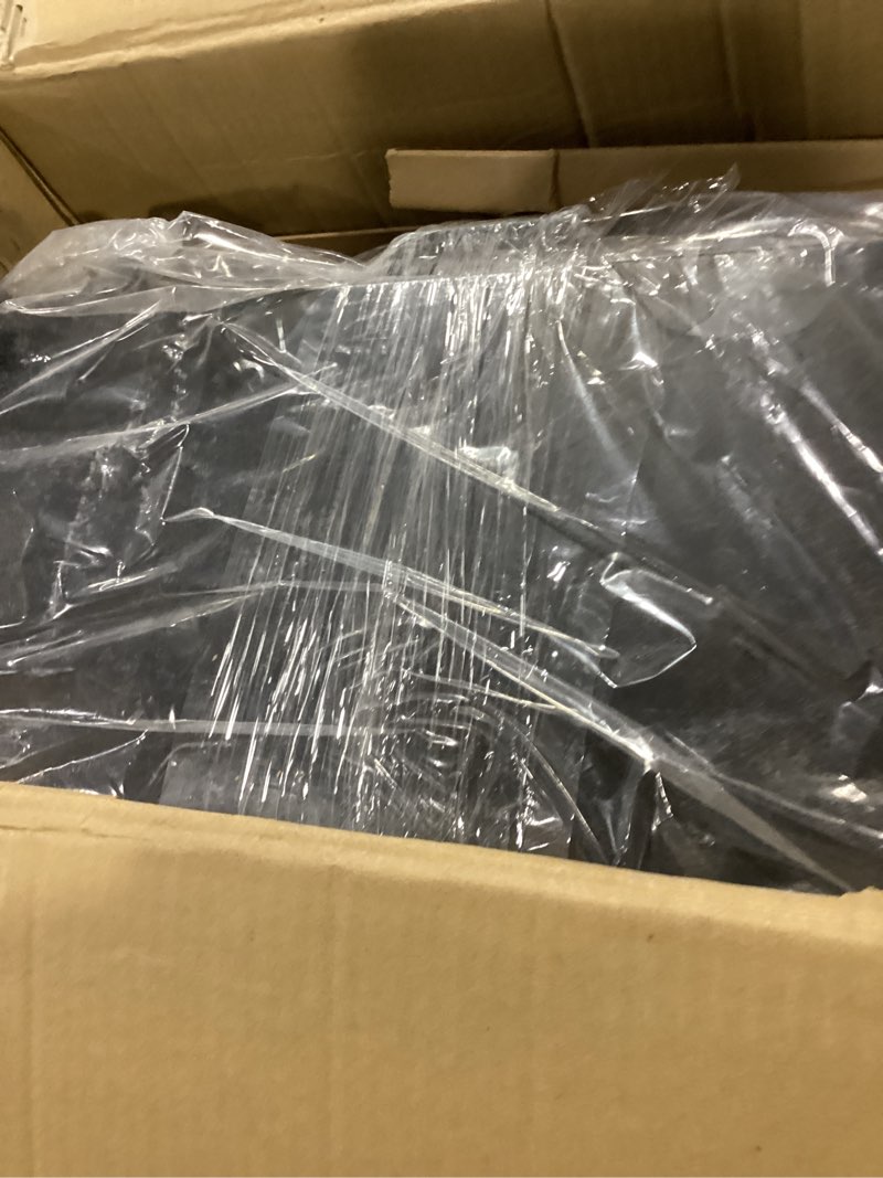 Condition photo showing Good Condition for Fireplace Grate 24 Inch- Wood Stove Fireplace Log Grates with Ember & Ash Trays Pan, Heavy Duty Wrought Cast Iron Rack Holder Pit for Indoor Outdoor Chimney Hearth