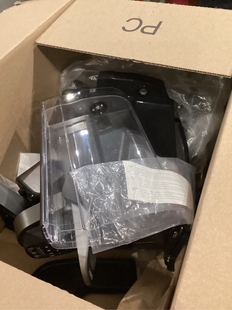 Condition photo showing As Is for Keurig K-Elite Single Serve K-Cup Pod Coffee Maker, with Strength and Temperature Control, Iced Coffee Capability, 8 to 12oz Brew Size, Programmable, Brushed Slate