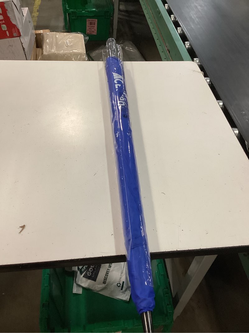 Condition photo showing New/Like New for aceiken golf umbrella large 58/62/68 inch automatic open golf umbrella extra large oversize double canopy vented umbrella windproof waterproof for men and women navy/royal blue 62 inch