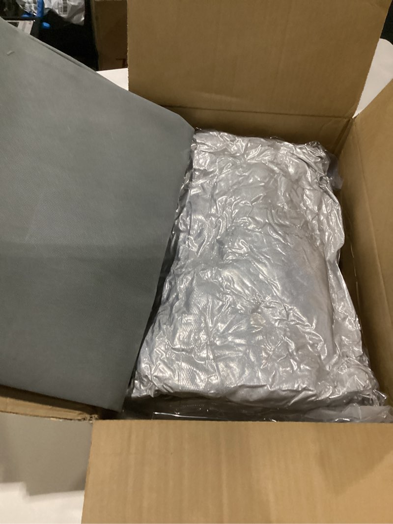 Condition photo showing Good Condition for koukou suv car cover custom fit honda hrv from 1998 to 2025,waterproof car cover all weather for automobiles outdoor indoor with zipper door, sun rain dust snow protection. custom fit honda hrv (1998-2025) silver