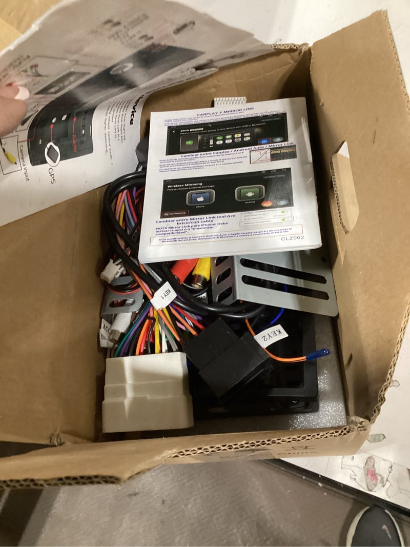 Condition photo showing Good Condition for android 14 4+64gb car stereo radio for isuzu n series (nnr/npr/nps/nqr) truck car stereo 7 inch touch screen with wireless carplay android auto ahd backup camera