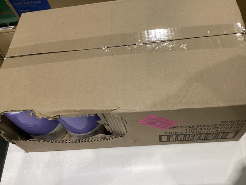 Condition photo showing New/Like New for Amazon basics bath tissues 