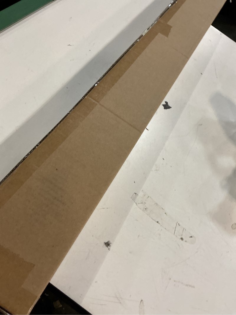 Condition photo showing Good Condition for lazblinds cordless cellular shades, no tools no drill blackout honeycomb shades pleated blinds for windows, 38'' w x 48'' h, silver white blackout-silver white 38'' w x 48'' h