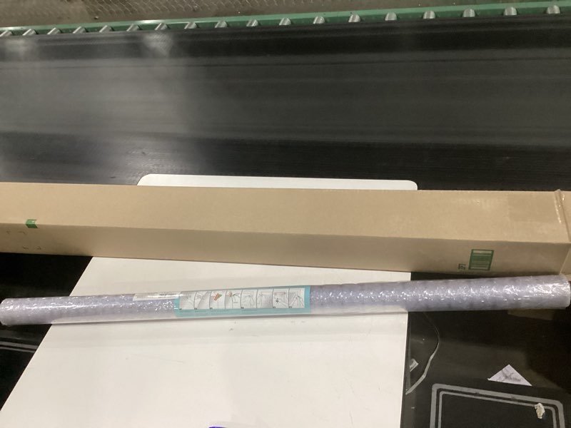 Condition photo showing New/Like New for Windimiley Window Privacy Film Stained Glass Window Film Frosted Rainbow Bathroom Decorative Window Film Heat Control UV Blocking Static Window Tint Clings for Home (Pure,45.2x314.8inch)