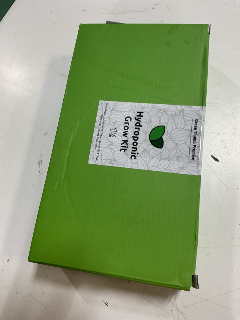 Condition photo showing As Is for inbloom 12-pod fruit seed pod kit for aerogarden, idoo, ahopegarden hydroponic growing system, included strawberry, cucumber, green pepper, golden tomato, radish, dwarf pea, beet, 400+ seeds 12pods fruit