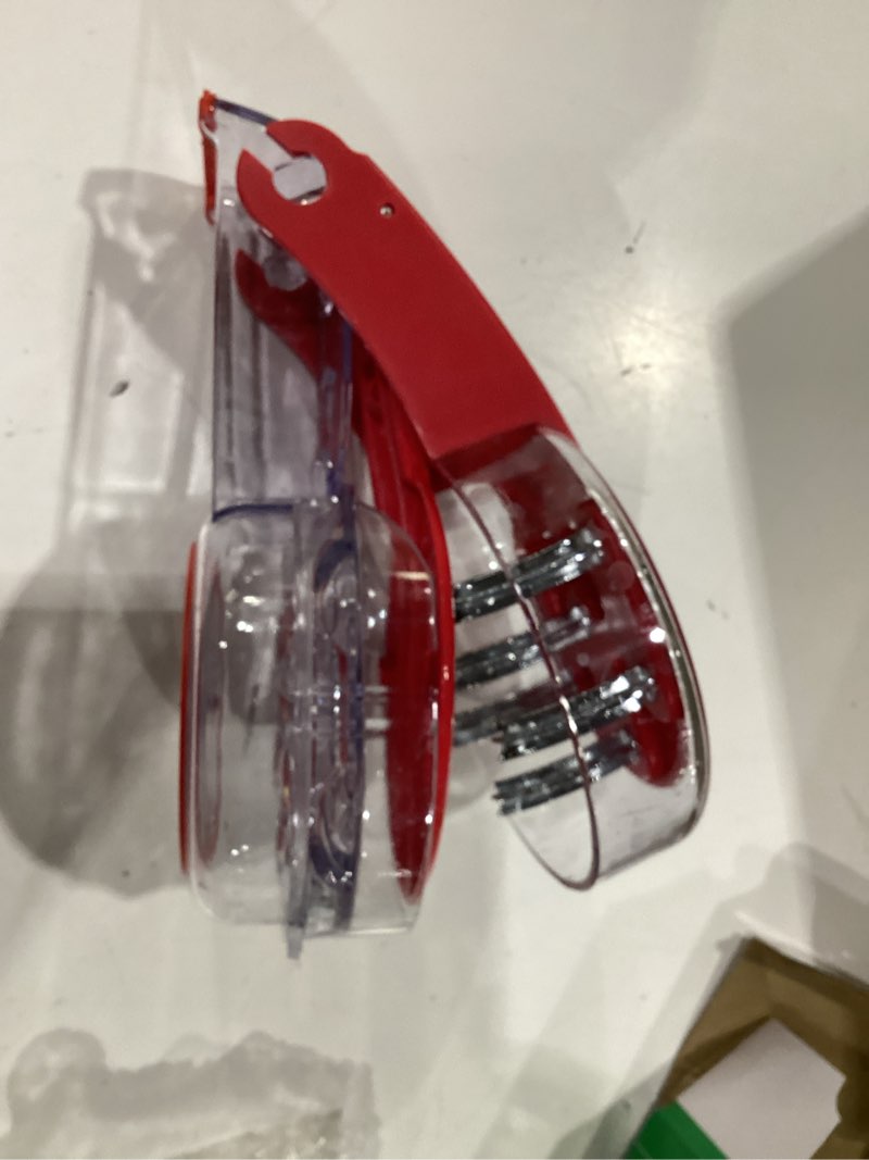 Condition photo showing New/Like New for cherry pitter – multi cherry corer with rebound & lock design, pits 6 cherries at once, easy cherry jam & baking tool, dishwasher safe deep red