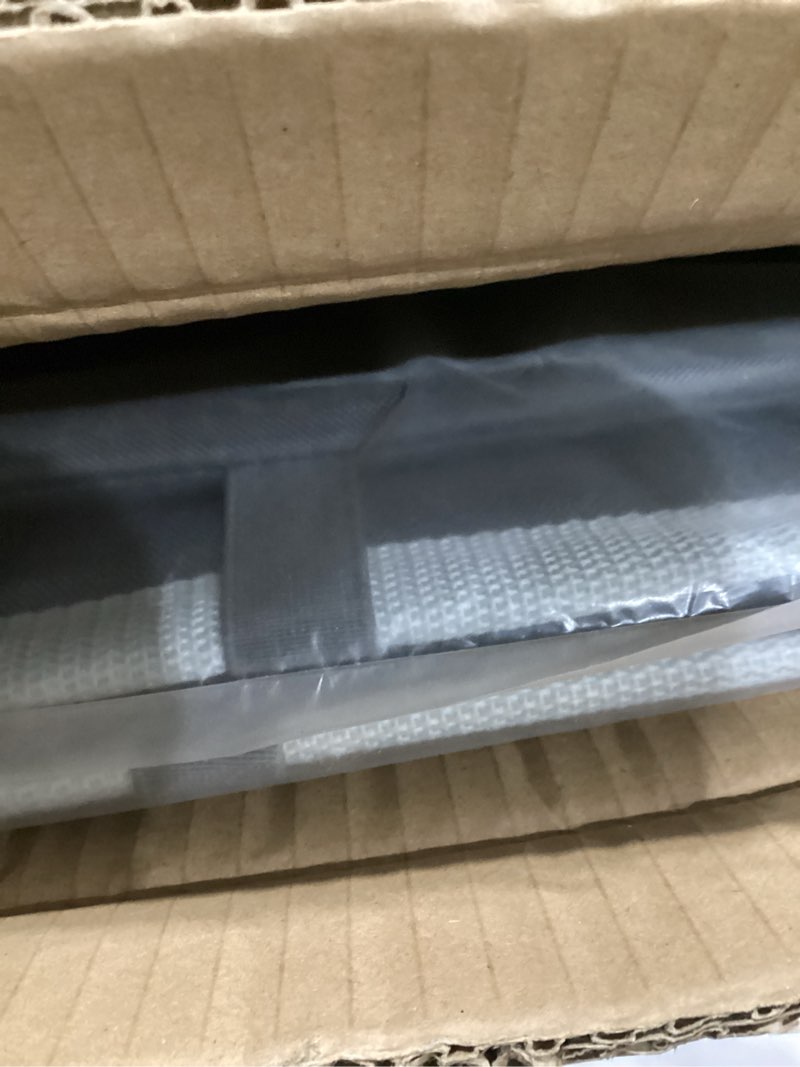 Condition photo showing New/Like New for CleverMade Collapsible Laundry Caddy - Gray Stone Gray 2 Pack 64L / 17 Gal - Foldable Storage Organization Container Clothes Room Storage Solution Gray - Pack of 2