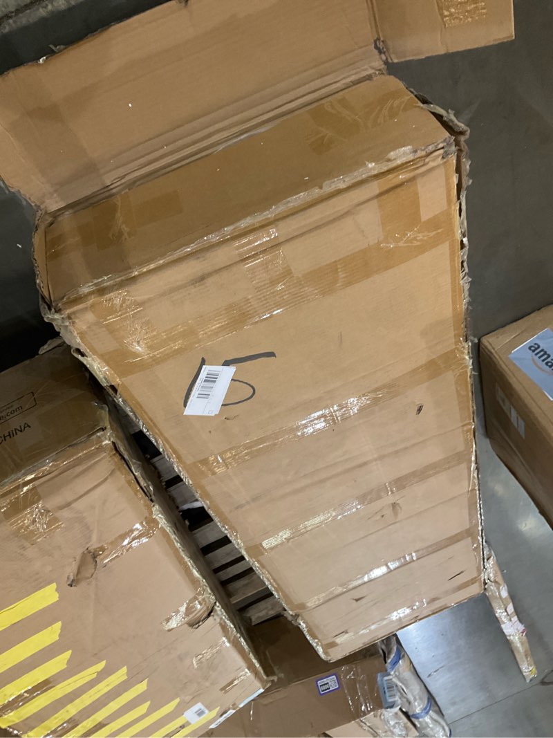 YITAHOME Farmhouse Buffet Cabinet with Storage, 59" Sideboard w/Sliding Barn Doors and 4 Drawers, Ki