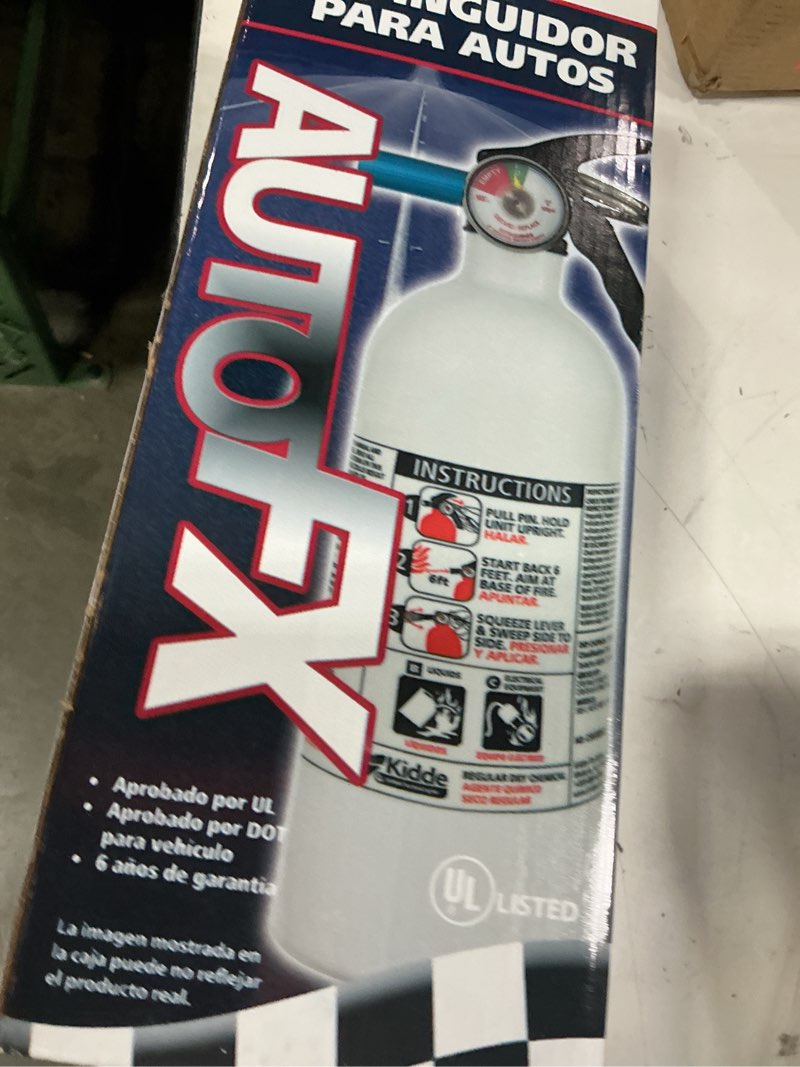 Condition photo showing New/Like New for kidde 21006287mtl automobile fire dry chemical extinguishers  kidde