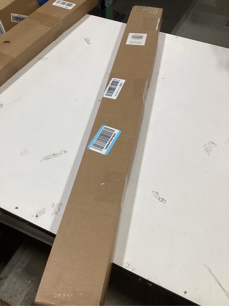 Condition photo showing Good Condition for lazblinds cordless cellular shades, no tools no drill blackout honeycomb shades pleated blinds for windows, 35" w x 64" h, dark coffee blackout-dark coffee 35'' w x 64'' h