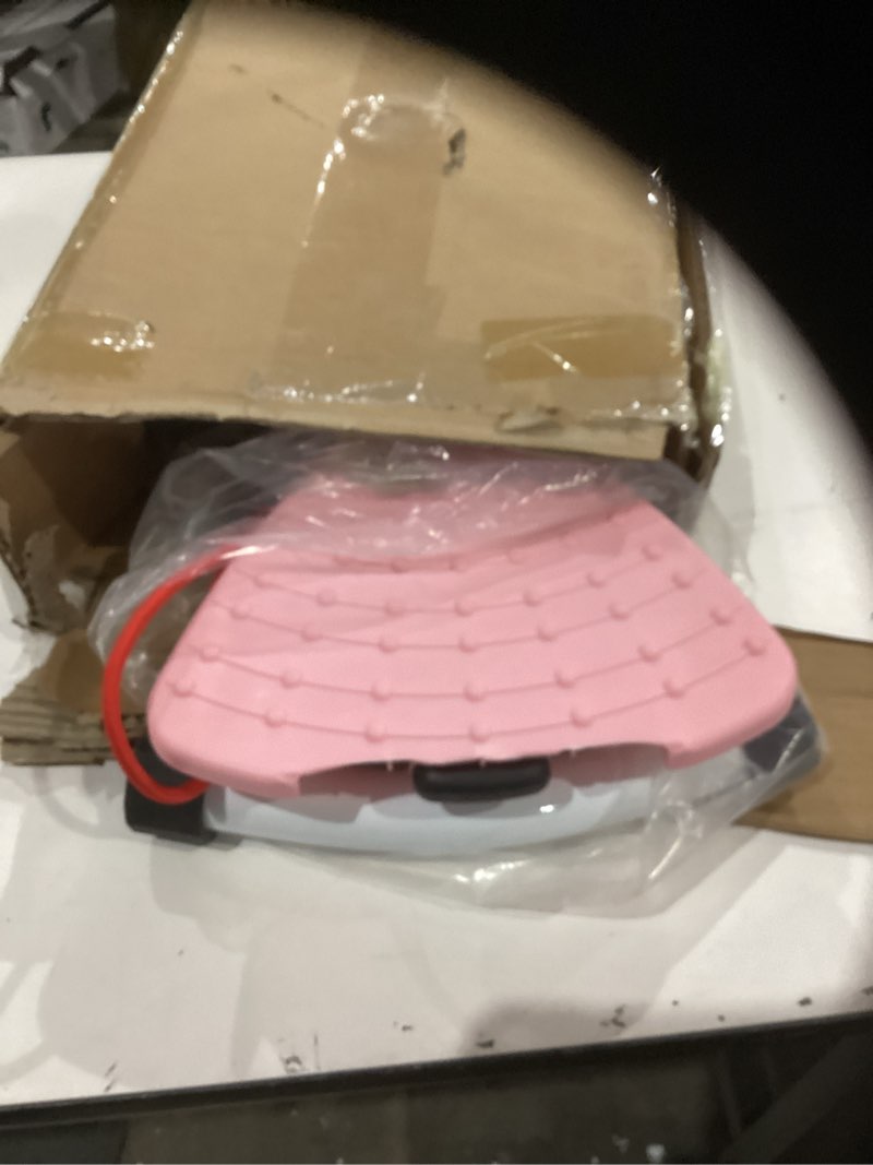Condition photo showing As Is for waist twister machine exercise, ab twister board for exercise, waist twisting fitness tool, core trainer for women belly fat loss, home gym workout equipment, noiseless, 300 lbs capacity pink