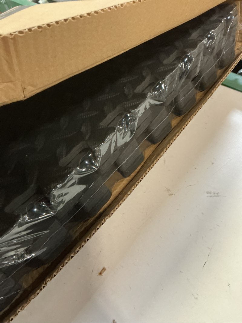 Condition photo showing Good Condition for ProsourceFit Puzzle Exercise Mat ½ in, EVA Interlocking Foam Floor Tiles for Home Gym, Mat for Home Workout Equipment, Floor Padding for Kids, Black, 24 in x 24 in x ½ in, 24 Sq Ft - 6 Tiles Black 6 Pack (24 SQ FT)