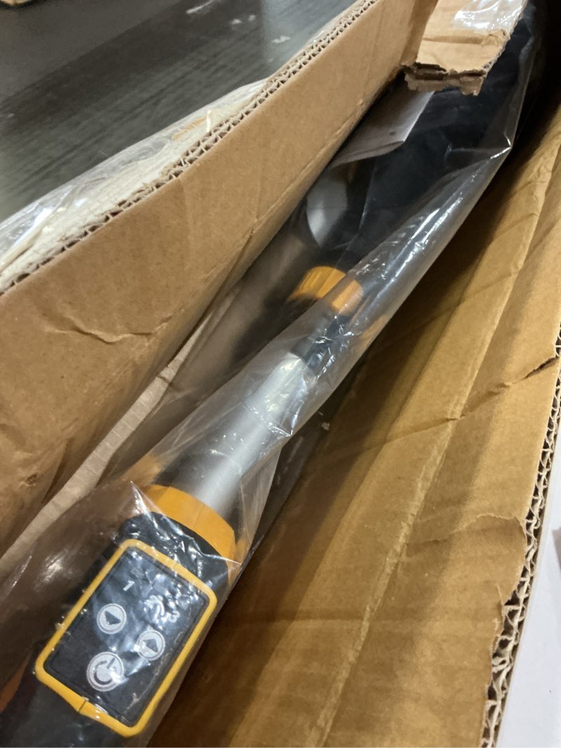 Condition photo showing Good Condition for Leaf Blower Cordless for DEWALT 20V Max Battery, 31000RPM Brushless Motor, 650CFM / 280MPH, 60° Adjustable Head, Telescopic Pole & 3-Speed Electric Blowers for Lawn Care, Wet Leaves, Snow Removal 650 CFM Pole Blower for DEWALT 20V Upgraded