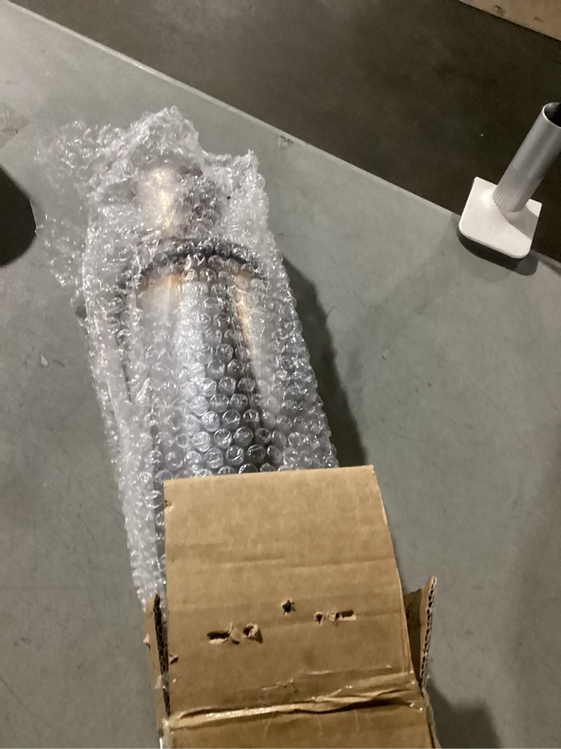 Condition photo showing New/Like New for 2.5 muffler, universal 2.5 in muffler- performance exhaust stainless steel straight-through design for cars and trucks, deep aggressive sound 2.5in