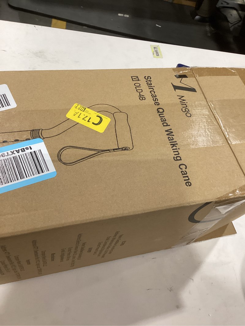 Condition photo showing Good Condition for MMingo Adjustable Stair Climbing Assist Cane for Seniors, Step Stair Walking Aid, Stability Walking Sticks and Mobility on Stairs, Walk Up and Down Stairs Assist Devices, Non-Slip Stair Assist Aid