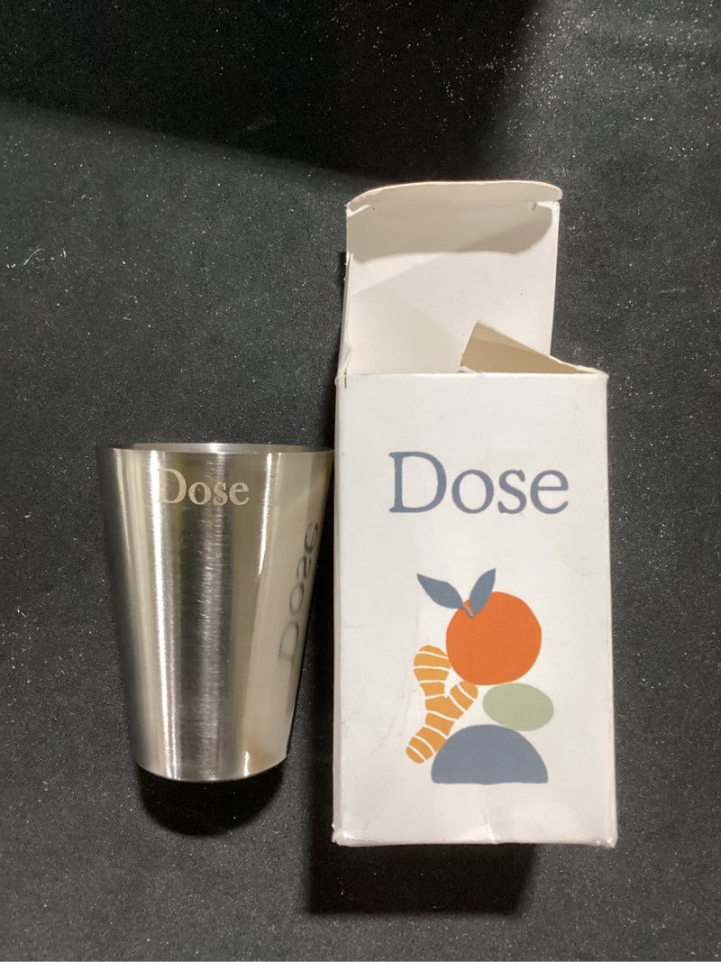 Condition photo showing Good Condition for (just the 2oz cup) dose for your liver cleanse detox & repair, made with organic milk thistle supplement with turmeric, dandelion, ginger, and orange, supports healthy liver function,16oz bottle, 3 pack (3 week supply) 16 fl oz (pack of 3)
