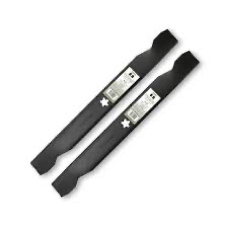 2pk mower blade for 42” mower deck 