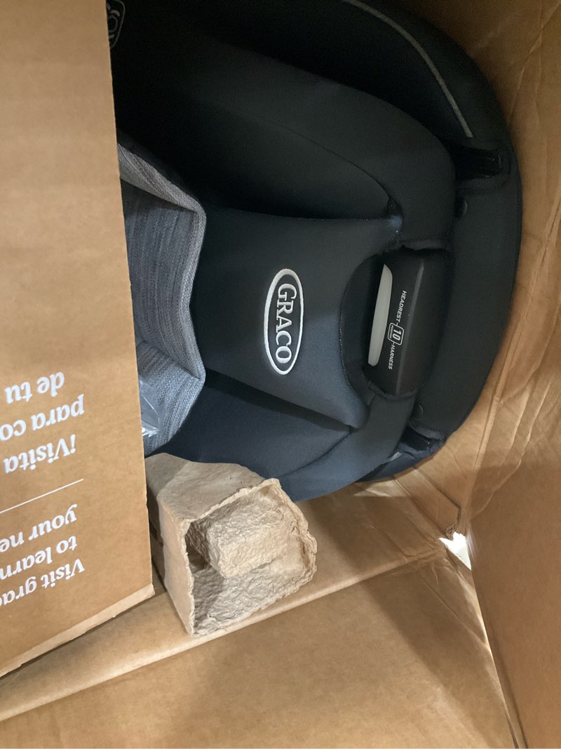 Condition photo showing Good Condition for graco slimfit 3-in-1 convertible car seat, ultra-space-saving design, jarret, suitable for rear and forward-facing, highback booster seat with 10-position headrest