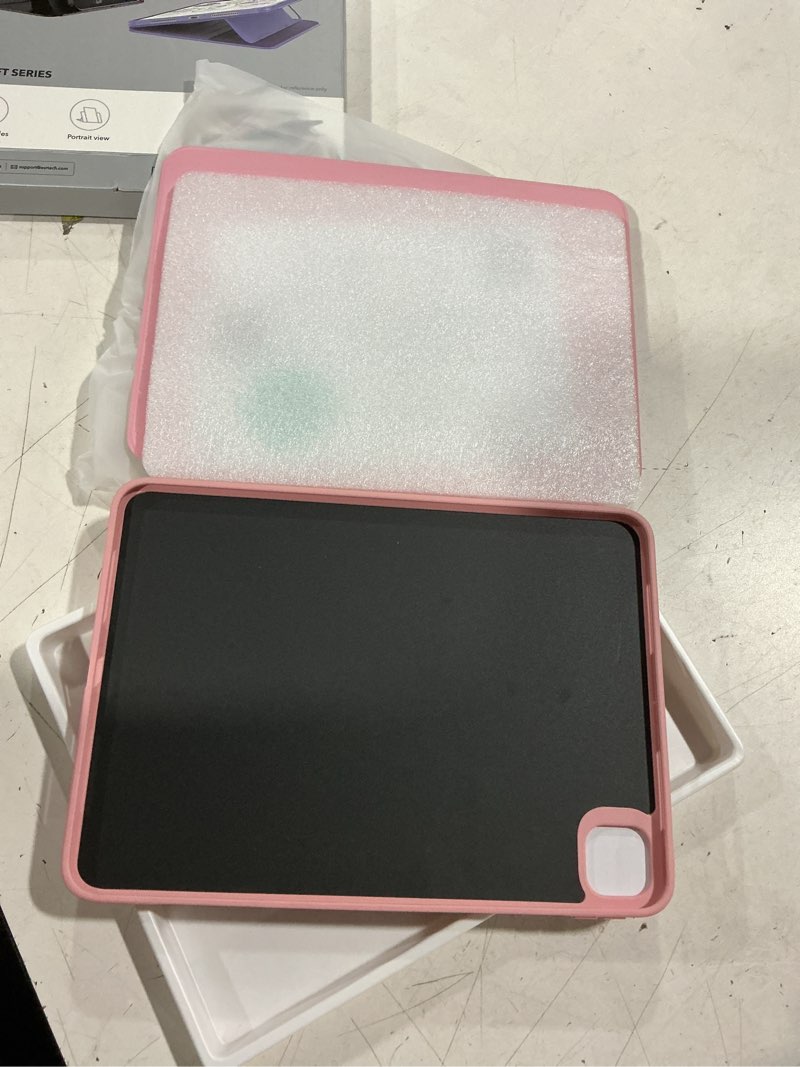 Condition photo showing Good Condition for esr for ipad pro 11 inch case (m5/m4) 2025/2024, rotating case with removable magnetic cover, adjustable portrait/landscape stand, 9 standing angles, shift series, pink ipad pro 11" m5/m4 (2025/2024) pink